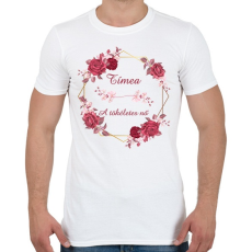 PRINTFASHION Tímea - Férfi póló - Fehér