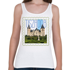 PRINTFASHION Tiszadob - Női atléta - Fehér