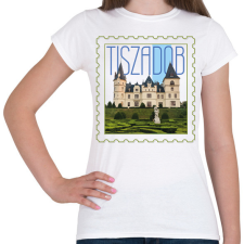 PRINTFASHION Tiszadob - Női póló - Fehér női póló