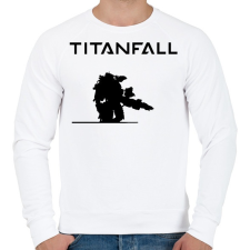 PRINTFASHION Titanfall - Férfi pulóver - Fehér férfi pulóver, kardigán