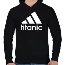 PRINTFASHION Titanic 2 - Férfi kapucnis pulóver - Fekete