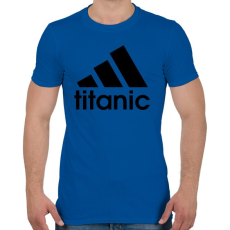 PRINTFASHION Titanic - Férfi póló - Királykék