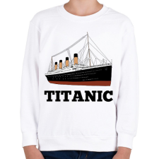 PRINTFASHION Titanic  - Gyerek pulóver - Fehér gyerek pulóver, kardigán