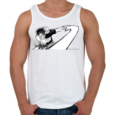 PRINTFASHION Toji Fushiguro - Férfi atléta - Fehér atléta, trikó