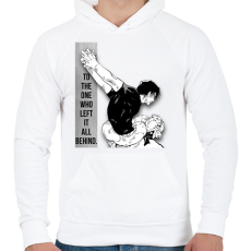 PRINTFASHION Toji Fushiguro - Férfi kapucnis pulóver - Fehér