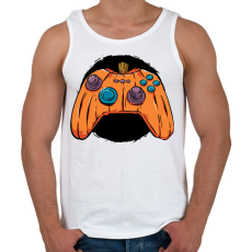 PRINTFASHION Tök joystick - Férfi atléta - Fehér