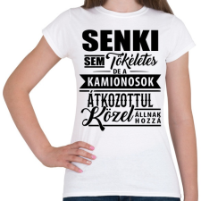 PRINTFASHION Tökéletes kamionos - Női póló - Fehér női póló