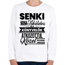 PRINTFASHION Tökéletes könyvelő - Gyerek pulóver - Fehér gyerek pulóver, kardigán