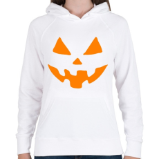 PRINTFASHION Tökfej - Női kapucnis pulóver - Fehér