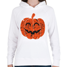 PRINTFASHION Töki - Női kapucnis pulóver - Fehér