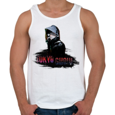 PRINTFASHION Tokyo Ghoul - Férfi atléta - Fehér atléta, trikó