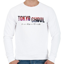 PRINTFASHION Tokyo ghoul - Férfi pulóver - Fehér férfi pulóver, kardigán