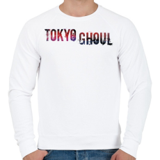 PRINTFASHION Tokyo Ghoul logo - Férfi pulóver - Fehér