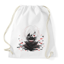 PRINTFASHION Tokyo Ghoul - Sportzsák, Tornazsák - Fehér tornazsák
