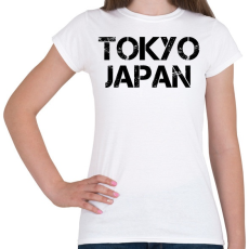 PRINTFASHION Tokyo Japán  - Női póló - Fehér