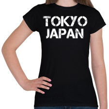 PRINTFASHION Tokyo Japan - Női póló - Fekete női póló