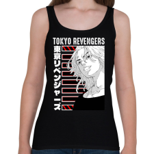 PRINTFASHION Tokyo Revengers - Női atléta - Fekete női trikó