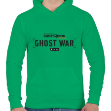PRINTFASHION Tom Clancy's Ghost Recon WAR - Férfi kapucnis pulóver - Zöld férfi pulóver, kardigán