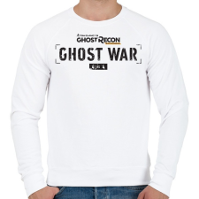 PRINTFASHION Tom Clancy's Ghost Recon WAR - Férfi pulóver - Fehér férfi pulóver, kardigán