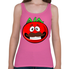 PRINTFASHION Tomato Man - Női atléta - Rózsaszín