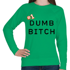 PRINTFASHION Top1 Bolond - Női pulóver - Zöld