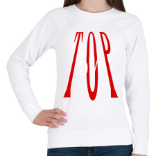 PRINTFASHION TOP 5% - Női pulóver - Fehér női pulóver, kardigán