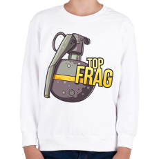 PRINTFASHION top frag - Gyerek pulóver - Fehér
