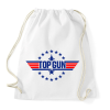 PRINTFASHION Top Gun - Sportzsák, Tornazsák - Fehér