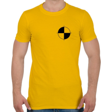 PRINTFASHION töresteszt - Férfi póló - Sárga