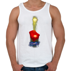 PRINTFASHION Török Edina 02 - Férfi atléta - Fehér