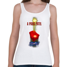 PRINTFASHION Török Edina 03 - Női atléta - Fehér női trikó