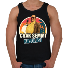 PRINTFASHION Torrente - Csak semmi buzulás! - Férfi atléta - Fekete atléta, trikó