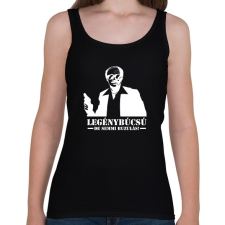 PRINTFASHION torrente legenybucsu  - Női atléta - Fekete női trikó