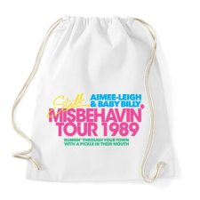 PRINTFASHION Tour 1989 - Sportzsák, Tornazsák - Fehér tornazsák