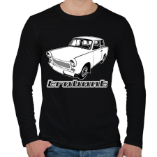 PRINTFASHION trabant - Férfi hosszú ujjú póló - Fekete férfi póló