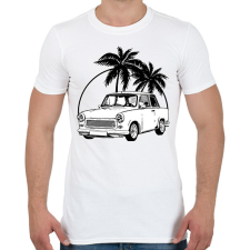 PRINTFASHION trabant - Férfi póló - Fehér férfi póló