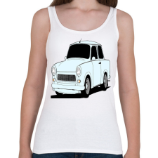 PRINTFASHION Trabant  - Női atléta - Fehér női trikó