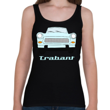 PRINTFASHION Trabant - Női atléta - Fekete női trikó