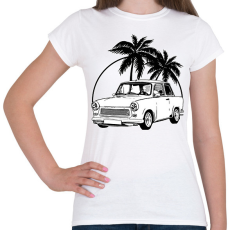 PRINTFASHION trabant - Női póló - Fehér