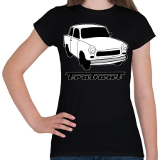 PRINTFASHION Trabant - Női póló - Fekete női póló
