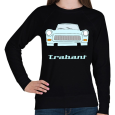PRINTFASHION Trabant - Női pulóver - Fekete