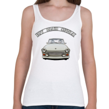 PRINTFASHION Trabantos csoda - Női atléta - Fehér női trikó