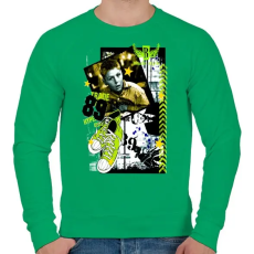 PRINTFASHION TRADE 89 - Férfi pulóver - Zöld