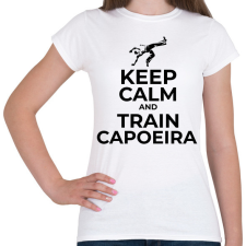 PRINTFASHION TRAIN CAPOEIRA - Női póló - Fehér női póló