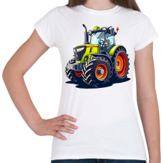 PRINTFASHION Traktor  - Női póló - Fehér