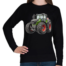 PRINTFASHION Traktor - Női pulóver - Fekete női pulóver, kardigán