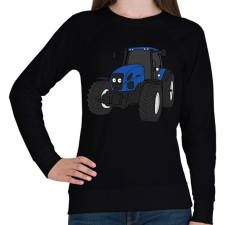 PRINTFASHION traktor - Női pulóver - Fekete női pulóver, kardigán