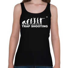 PRINTFASHION Trap lövészet - Női atléta - Fekete női trikó