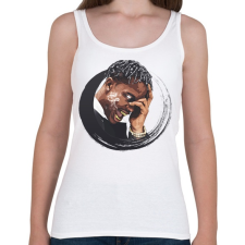 PRINTFASHION travis scott - Női atléta - Fehér női trikó