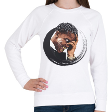 PRINTFASHION travis scott - Női pulóver - Fehér női pulóver, kardigán